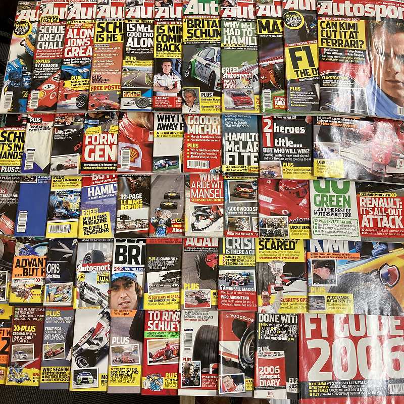 B2646 「AUTO SPORT」2006　51冊セット　オートスポーツ 英国 旧車雑誌