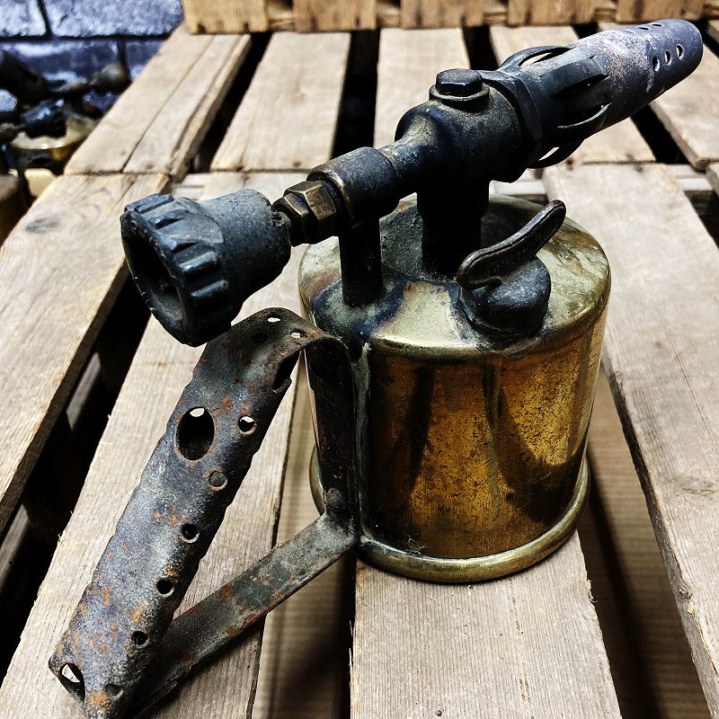 106022  　MADE IN SBRITISH   ブラス　トーチ　バーナー　ブロートーチ　コンロ　キャンプ　真鍮　　