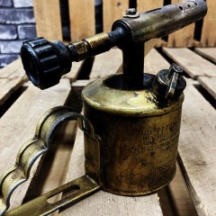 106081　「BLADON」 B43  BIRMINGHAM  ENGLAND   ブラス　トーチ　バーナー　ブロートーチ　コンロ　キャンプ　真鍮　　