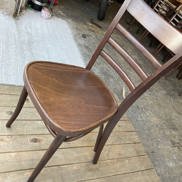 101022 USED TON CHAIR　中古 座面天板浮きあり