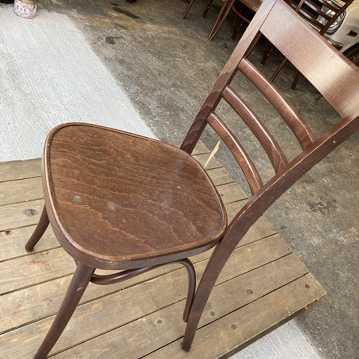 101015 USED TON CHAIR　中古 座面天板浮きあり