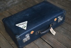 106199  UK ヴィンテージ　英国 グローブ トロッター 「GLOBE TROTTER」 MADE IN ENGLAND 刻印|GLOBE-TROTTER|トランクケース・バッグ