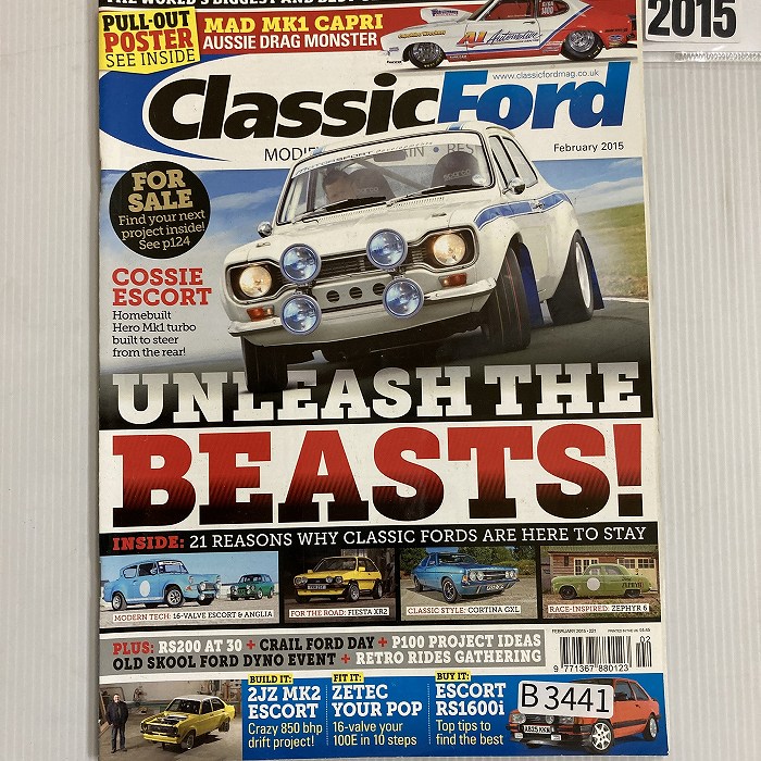 B3441　「Classic Ford」クラシックフォード　英国旧車雑誌