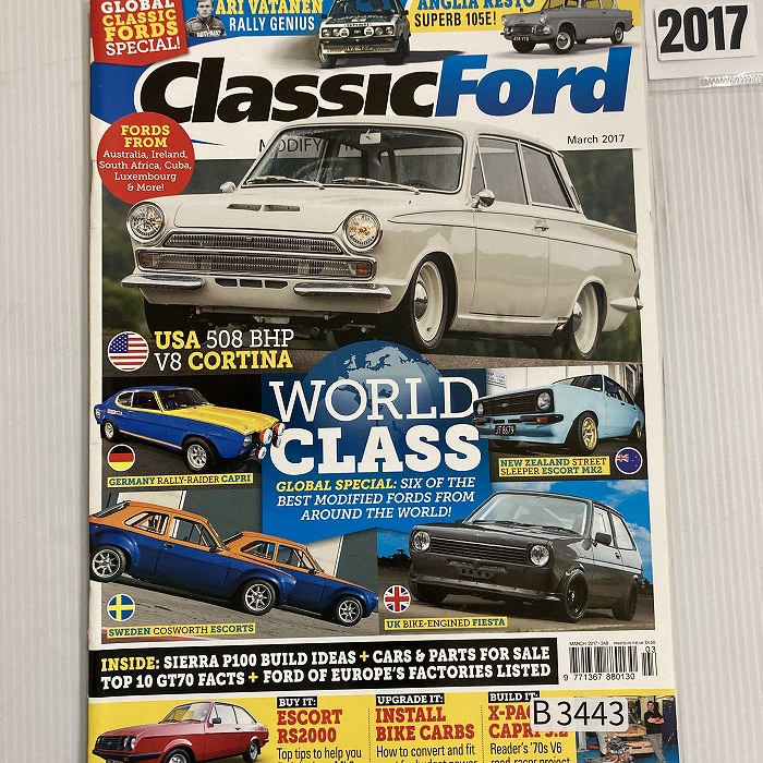 B3443　「Classic Ford」クラシックフォード　英国旧車雑誌