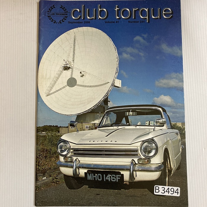 B3494　2006「CLUB TORQUE」クラブトルク　英国旧車雑誌