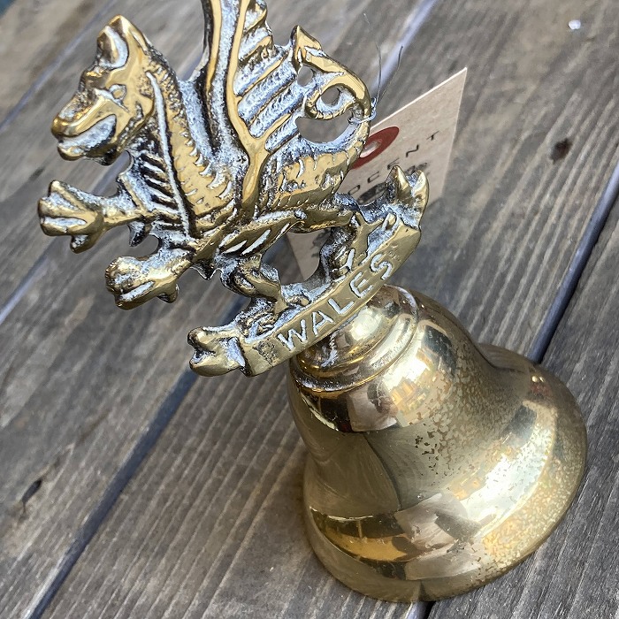 106253 ヴィンテージ　真鍮製　ベル　呼び鈴 MADE IN ENGLAND