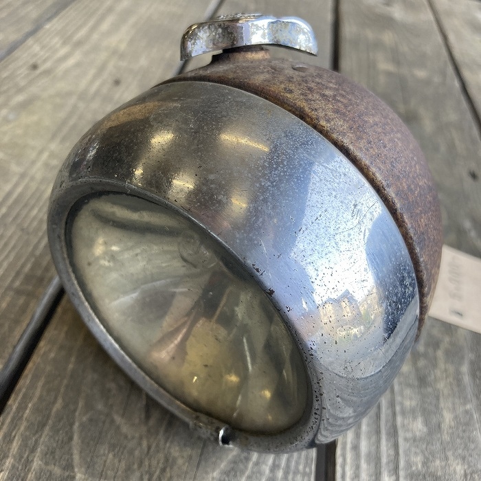 106322 ヴィンテージ　「KING OF ROAD LUCAS」　ルーカス　ライト　パーツ　ヘッドライト　英国 MADE IN ENGLAND