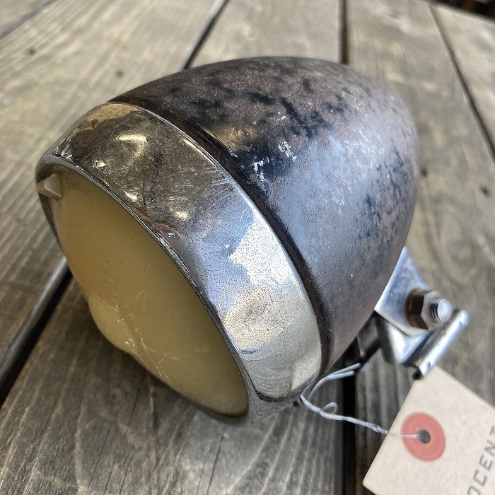 106323 ヴィンテージ　「STURMEY ARCHER」 スターメーアーチャー　ライト　ヘッドライト　パーツ　英国 MADE IN ENGLAND