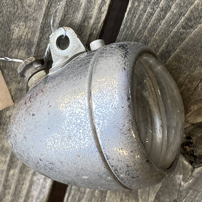 106332 ヴィンテージ　「LUCIFER」　MADE IN SWITZERLAND　ライト　パーツ　ヘッドライト　スイス製