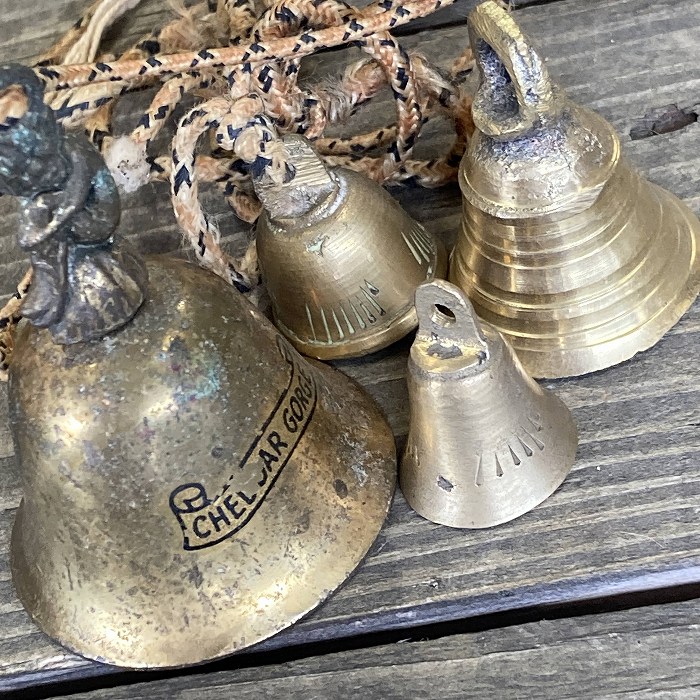 106383  ヴィンテージ　「CHEDDAR GORGE」　チェダー峡谷　真鍮製　ベル