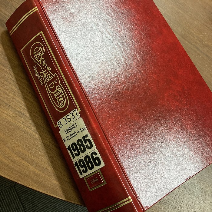 B3837　1985 1986　バインダー12冊セット　「THE CLASSIC MOTOR CYCLE」 クラシックモーターサイクル  英国旧車雑誌