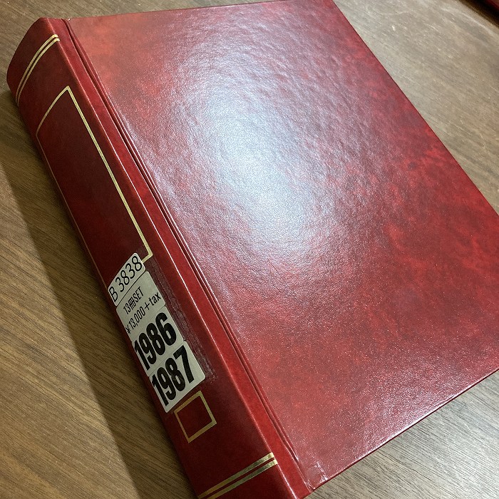 B3838　1986 1987　バインダー13冊セット　「THE CLASSIC MOTOR CYCLE」 クラシックモーターサイクル  英国旧車雑誌
