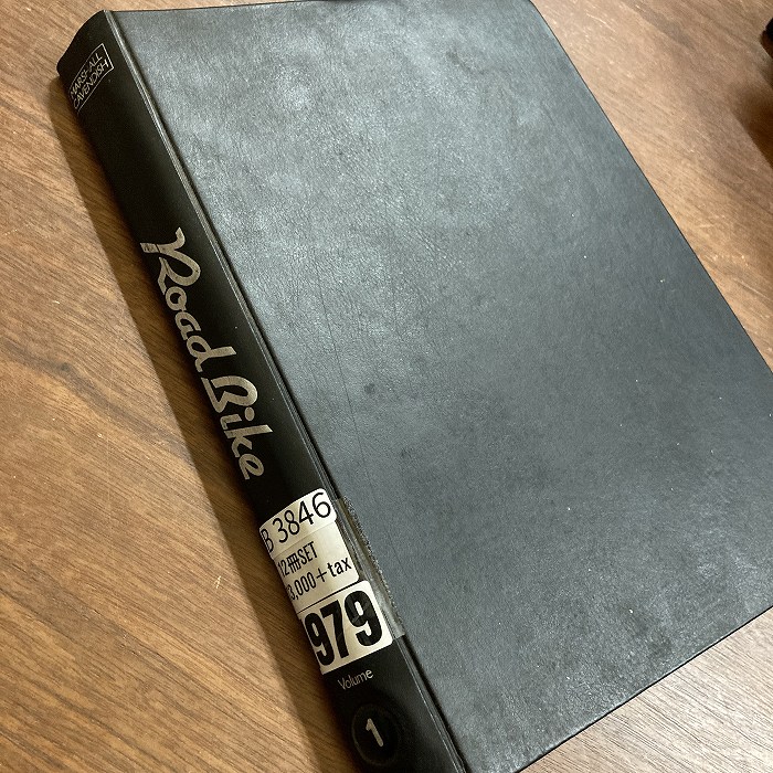 B3846　1979　バインダー12冊セット　「ROAD BIKE」 ロードバイク  英国旧車雑誌
