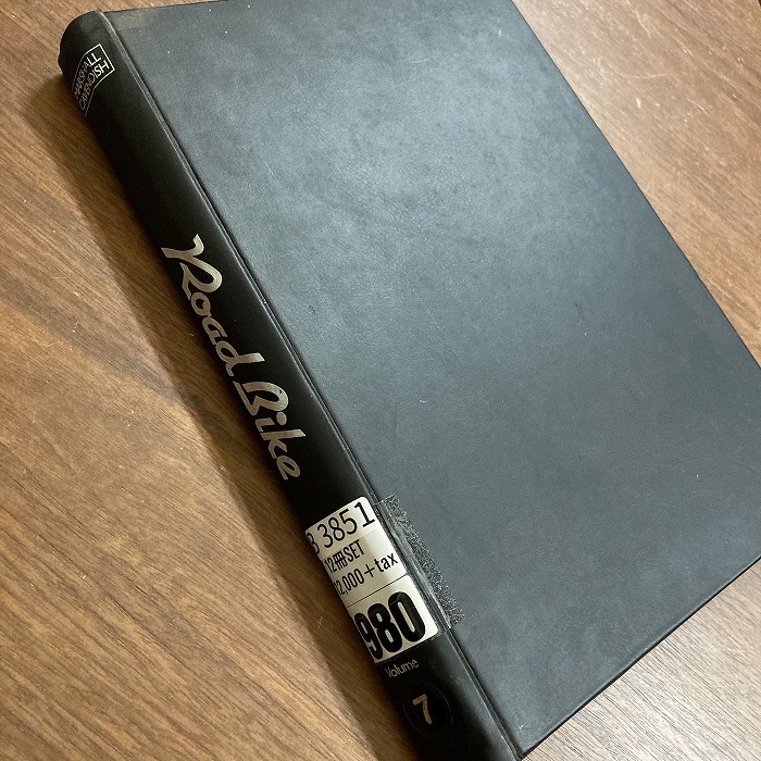 B3851　1980　バインダー12冊セット　「ROAD BIKE」 ロードバイク  英国旧車雑誌
