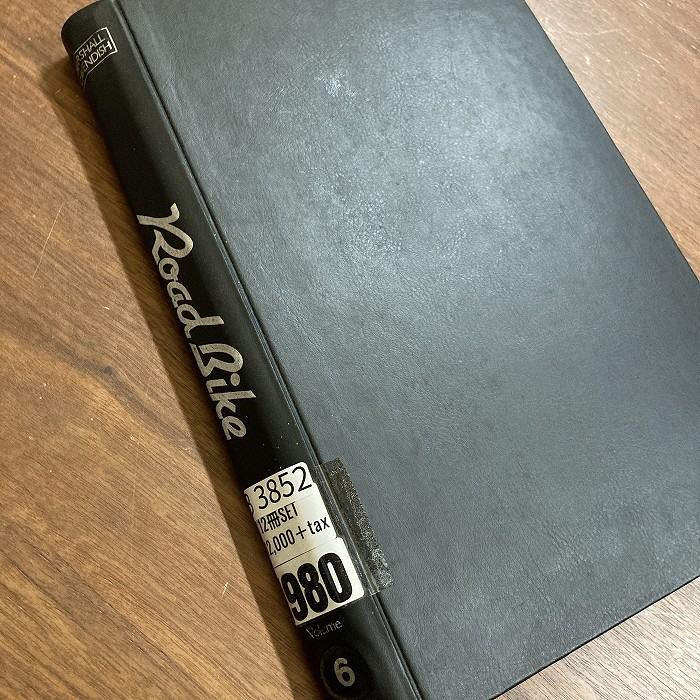 B3852　1980　バインダー12冊セット　「ROAD BIKE」 ロードバイク  英国旧車雑誌