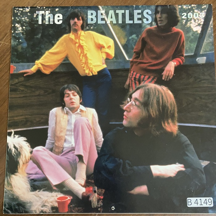 BEATLES/他アーティスト オークションカタログ2003 会員限定 非売品 B4149 「BEATLES」カレンダー 2003 | ヴィンテージブック/本/雑誌
