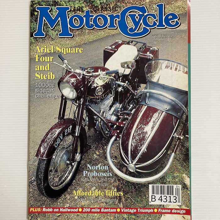 B4313　1993　 「The Classic MOTOR CYCLE」 クラシックモーターサイクル 英国 旧車雑誌
