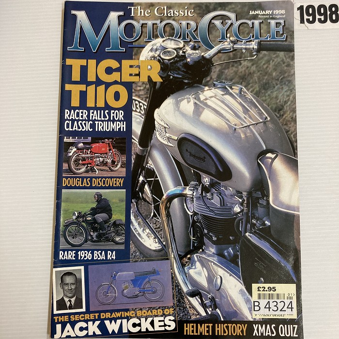 B4324　1998　 「The Classic MOTOR CYCLE」 クラシックモーターサイクル 英国 旧車雑誌