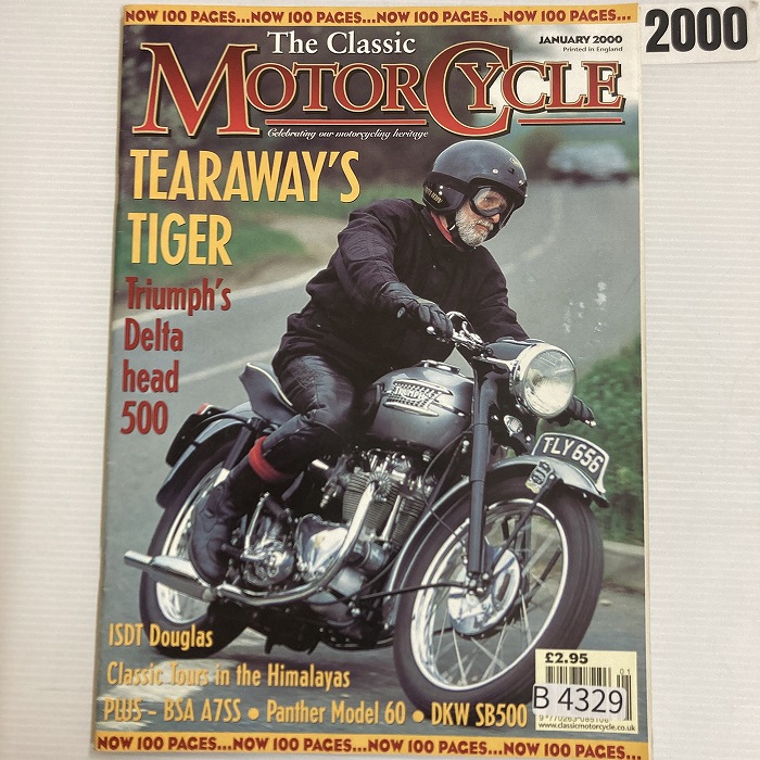 B4329　2000　 「The Classic MOTOR CYCLE」 クラシックモーターサイクル 英国 旧車雑誌