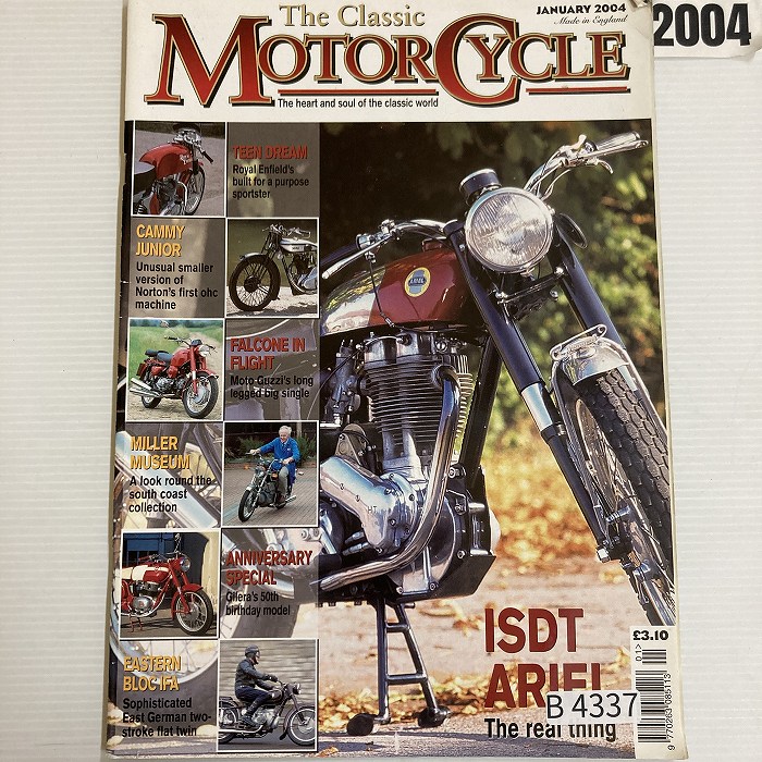 B4337　2004　 「The Classic MOTOR CYCLE」 クラシックモーターサイクル 英国 旧車雑誌