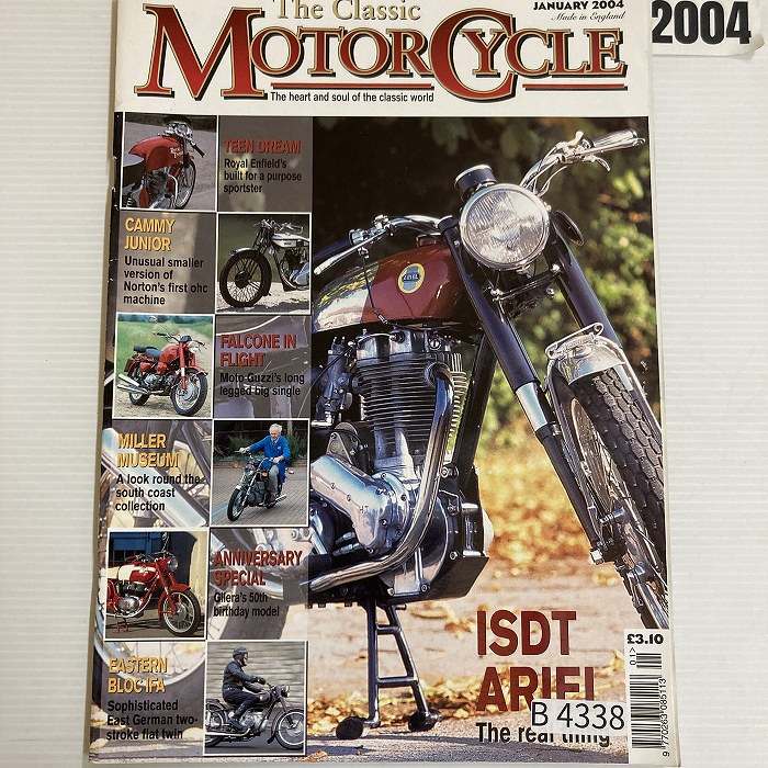 B4338　2004　 「The Classic MOTOR CYCLE」 クラシックモーターサイクル 英国 旧車雑誌