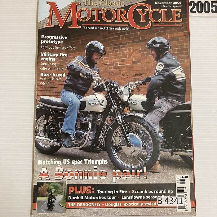 B4341　2005　 「The Classic MOTOR CYCLE」 クラシックモーターサイクル 英国 旧車雑誌