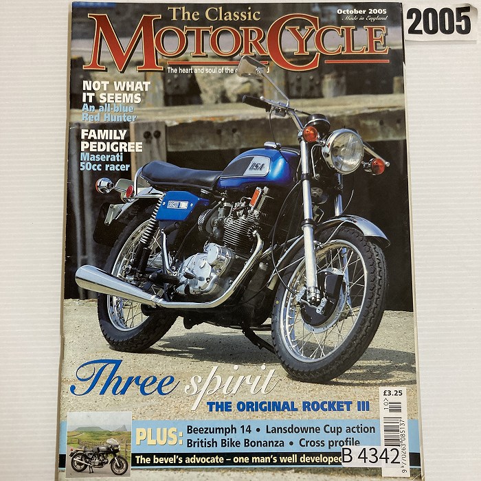 B4342　2005　 「The Classic MOTOR CYCLE」 クラシックモーターサイクル 英国 旧車雑誌