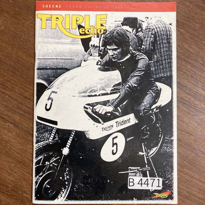 B4471　148　「TRIPLE echo　TR30C」英国 モーターサイクルクラブ会報誌