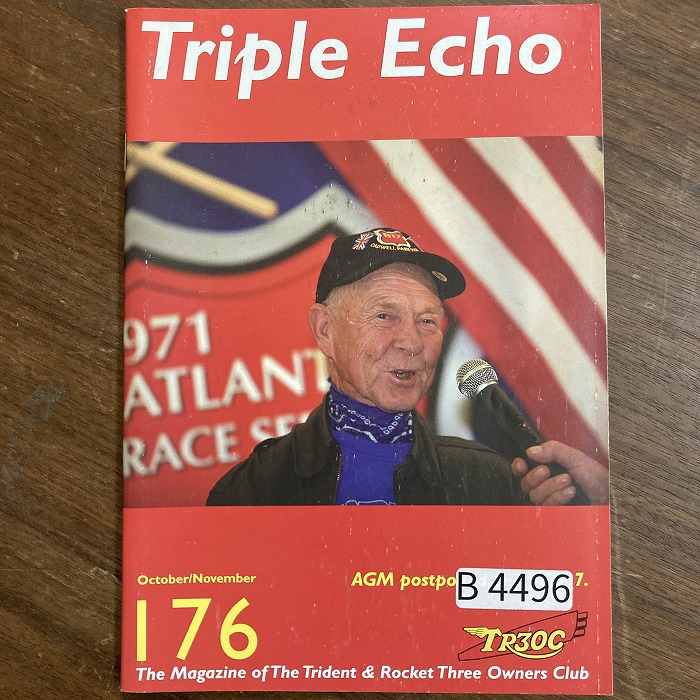 B4496　176　「TRIPLE echo　TR30C」英国 モーターサイクルクラブ会報誌