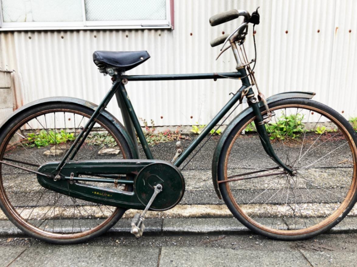 106564 要修理 現状渡し処分車両　「RALEIGH」　ラレー　1953年製　ヴィンテージ 自転車