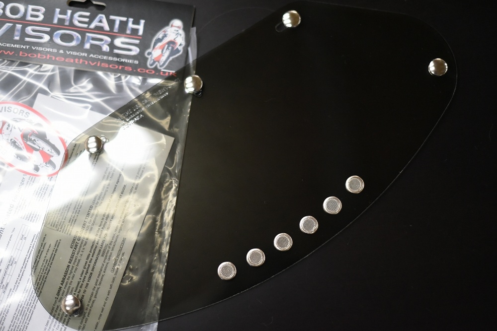 106595 カスタムコンペシールド スモーク BOB HEATH VISORS ソニックギアバイザー 送料無料