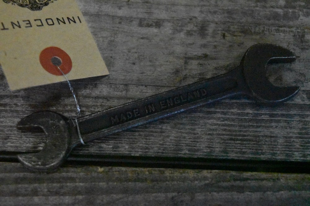 106938 UK ヴィンテージ  スパナ　ツール　英国 MADE IN ENGLAND