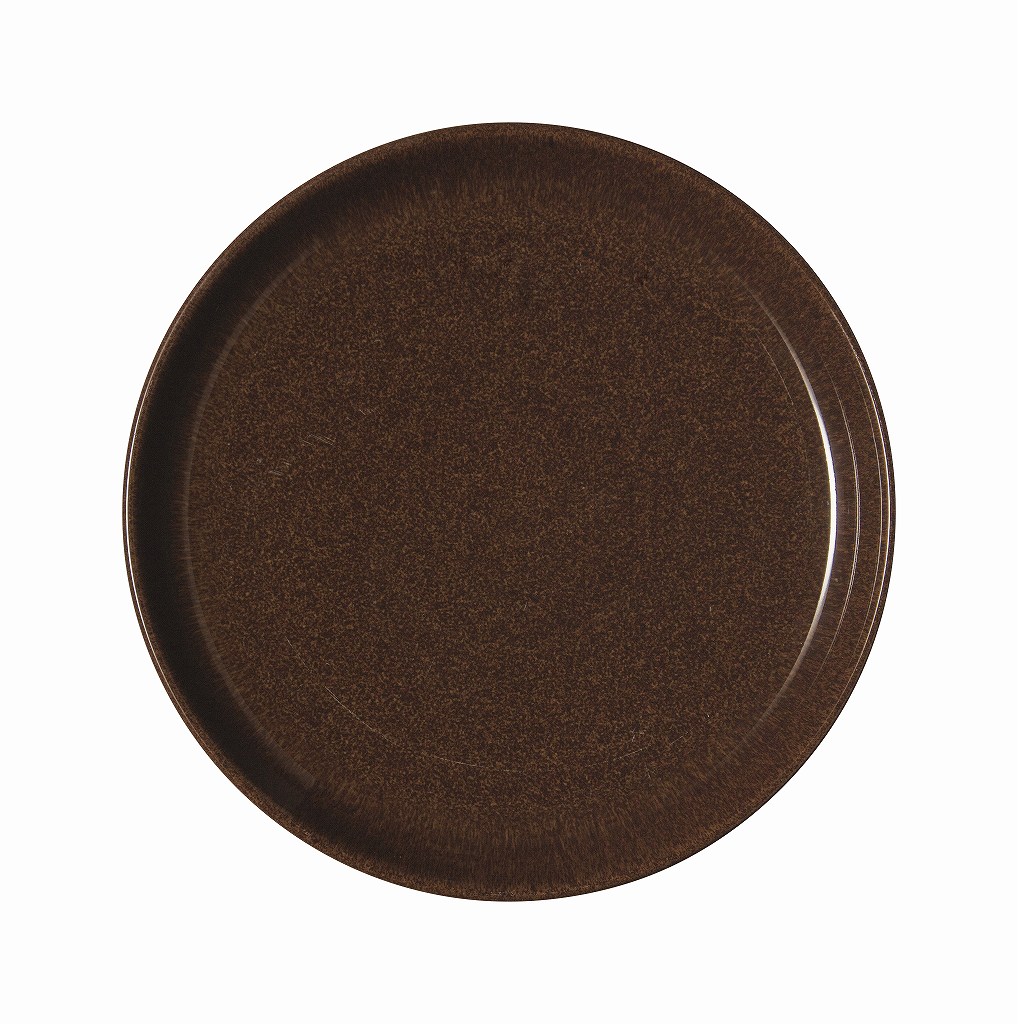 Z0012-ED0019W　英国製 「Denby」　デンビー　スタジオクラフト　ブレックファーストプレート ウォールナット