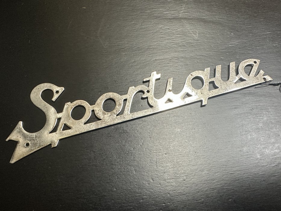107187　 Douglas Vespa「 Sportique」 エンブレム　ダグラスベスパ スポルティック