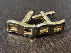 107401 　カフスボタン　カフリンクス　スウィヴル式|カフスボタン|メンズファッション