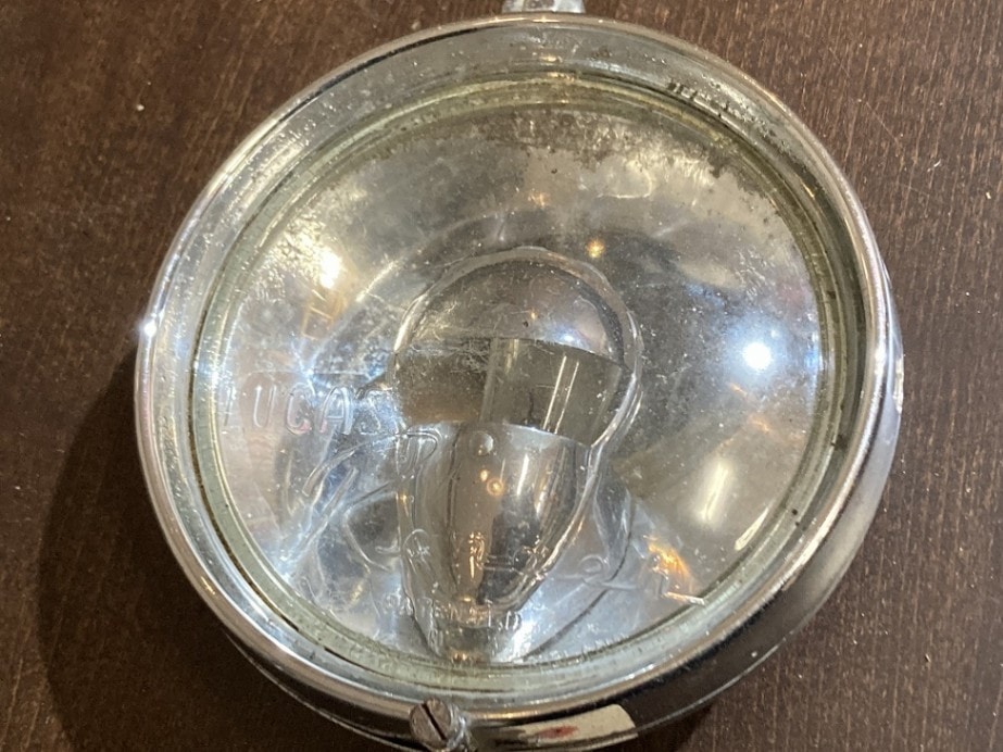 107304 ヴィンテージ　「LUCAS」　ルーカス　フォグランプ　ライト　パーツ　英国 MADE IN ENGLAND