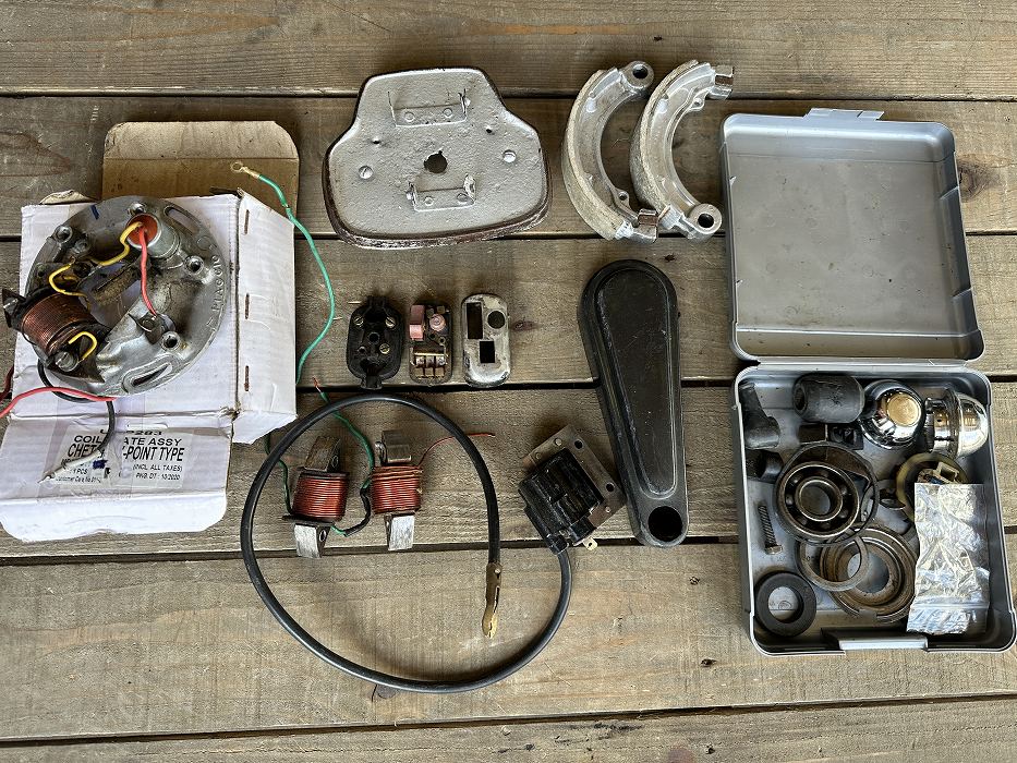 107465 VESPA ジャンクパーツ セット JUNK USED PARTS SET