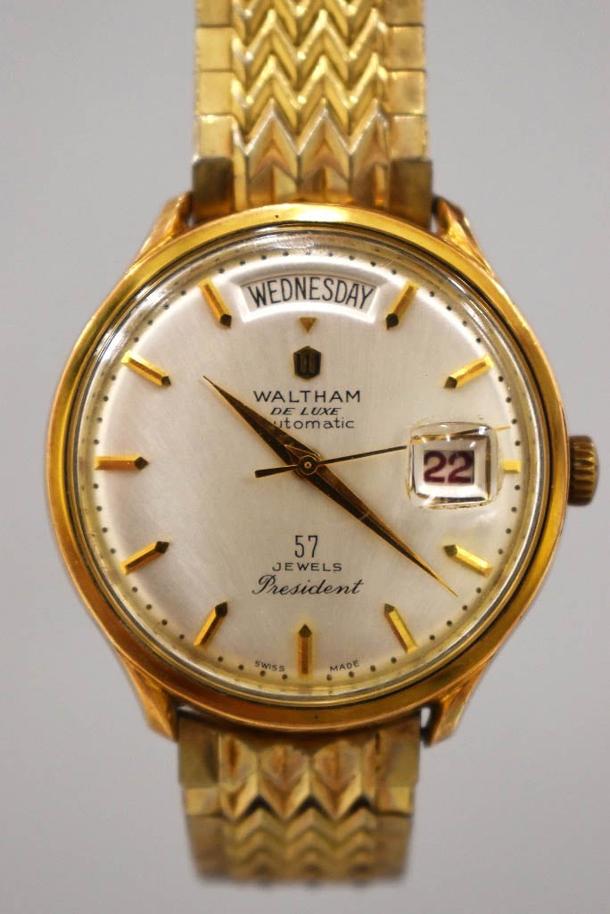 ウォルサム デラックス オートマチック　57石 プレジデント デイデイト ウォルサム デラックス オートマチック 57石 プレジデント 自動