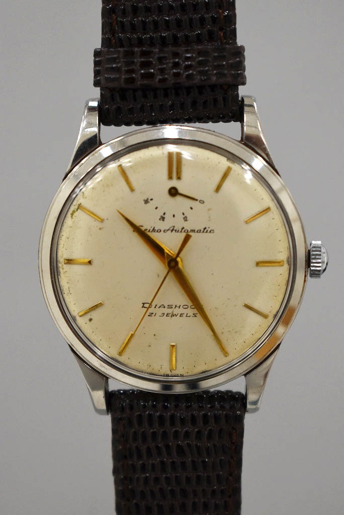 107611 腕時計 「SEIKO AUTOMATIC」 自動巻き 初号機 セイコー オートマチック 21石