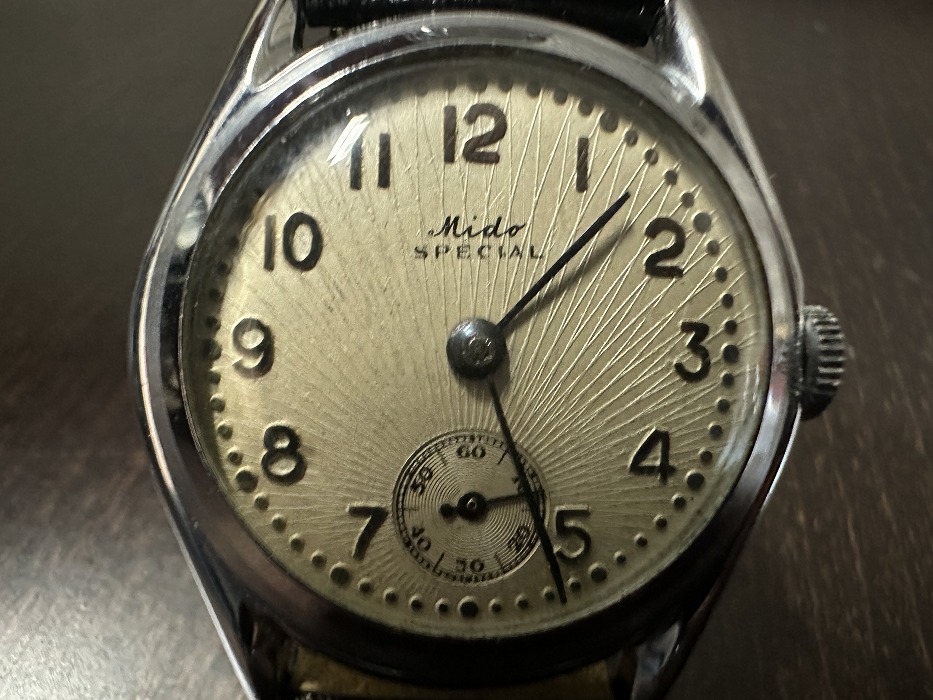 107704 腕時計 1940年代 Mido ミドー 手巻き