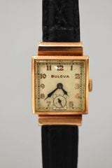 108049 腕時計 BULOVA ブローバ 14KGF レクタンギュラー 17石 手巻き