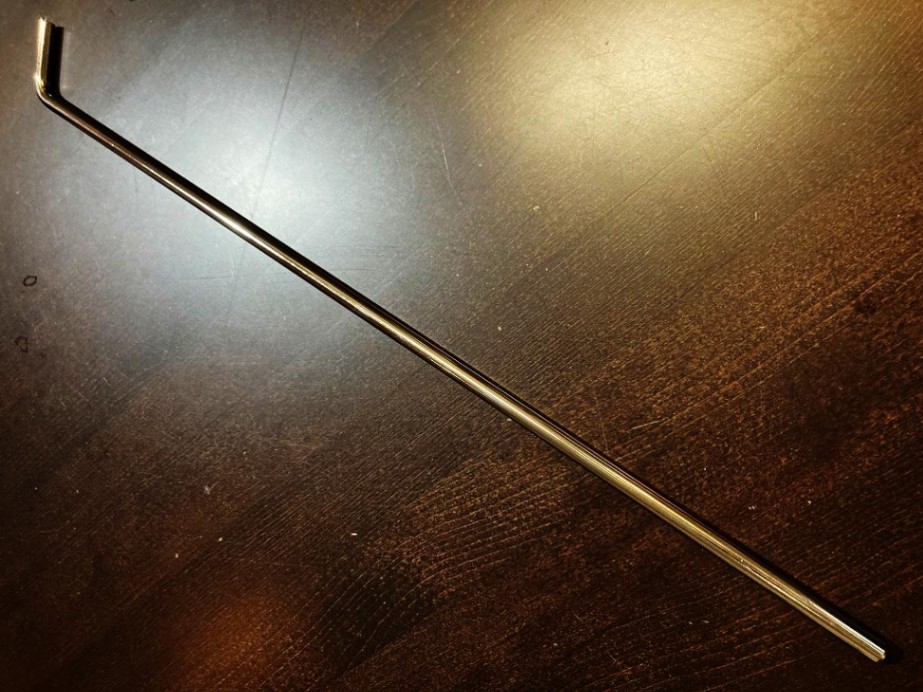 108059 英国 ENGLAND MIRROR STEMS 24INCH CHROME アクセサリー ミラーステー ステム クラシックカー　