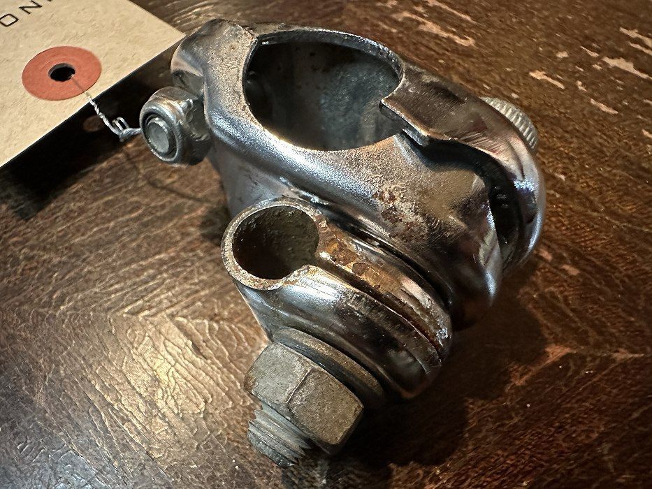 108149 MIRROR CLAMP CLIP アクセサリー クリップ ミラークランプ クラシックカー　