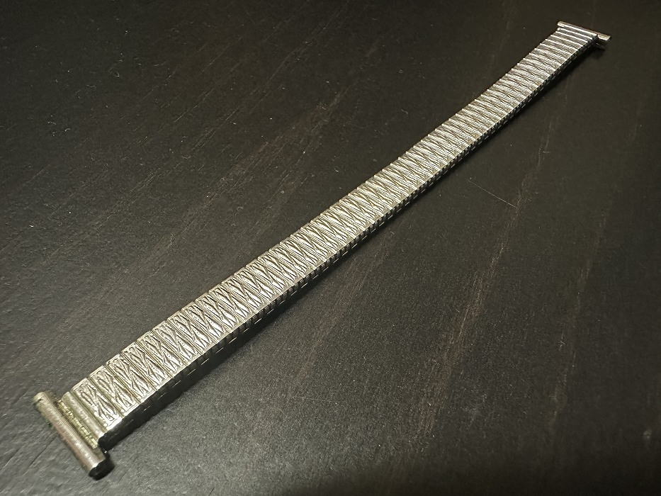 108175 Bambi 腕時計ベルト 18mm 銀メッキ 銀色 