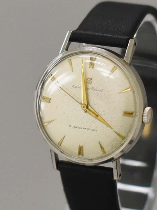 稼働品！SEIKO SUPER Ｓマーク 鶴印 レディース&メンズ 手巻き腕時計 Yahoo!オークション -「鶴マーク」(ブランド腕時計) の落札相場
