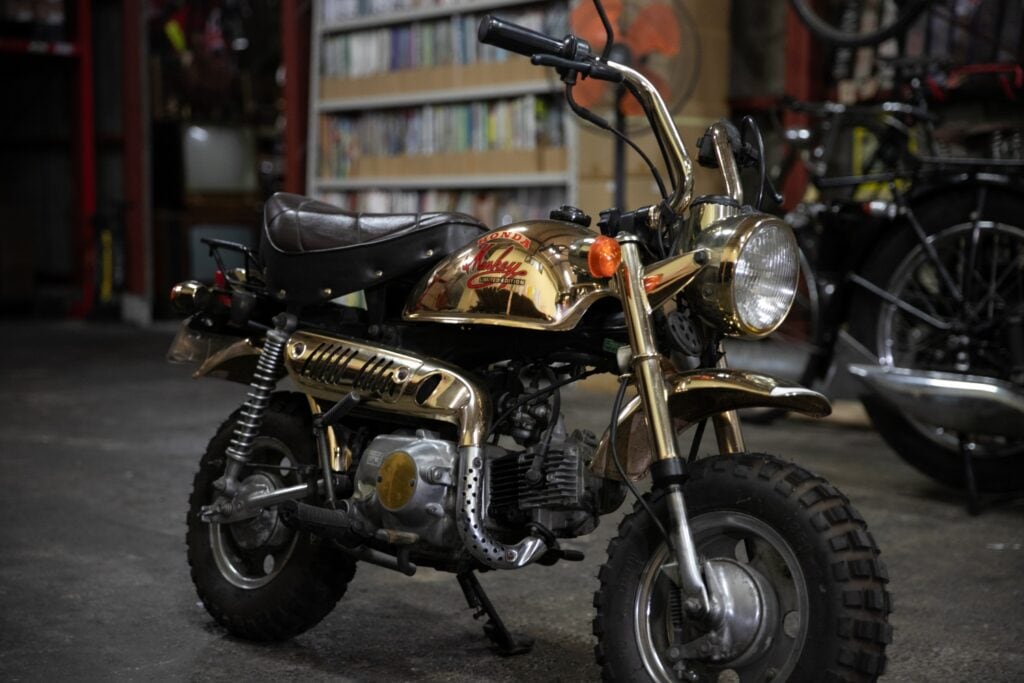 R0007 レンタル　貸出車両 「HONDA MONKEY GOLD Limited Edition」モンキー ゴールド リミテッドエディション