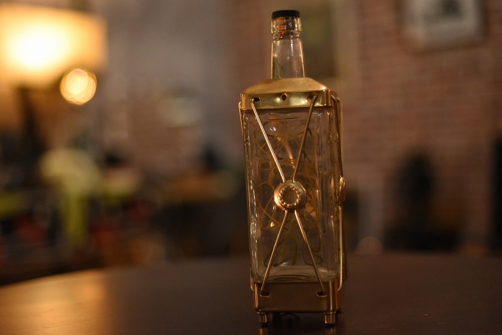 R0107 レンタル  ヴィンテージ ボトル　オルゴール