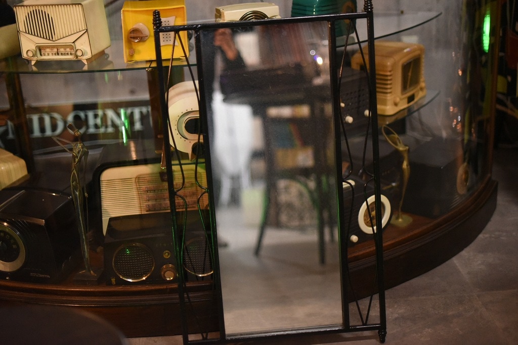 R0109 レンタル  ヴィンテージ 壁掛け　ミラー