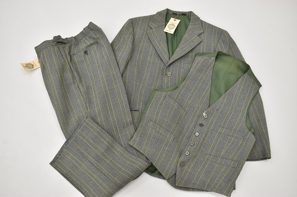108486「DAKS SIMPSON LONDON TAILORED FOR Simpson ICCADILY」3ピース MADE IN ENGLAND 英国製 1960's