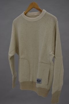 新品　「Jamieson」　ジャミーソンズ シェットランド  クルーネック ニット　100%Pure Real Shetland Wool　Crew Natural|アウター|メンズファッション